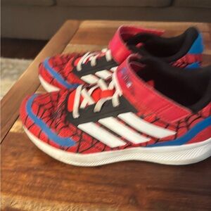 Adidas Kids Spider-Man Red and Blue Sneakers